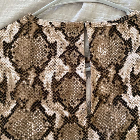 Michael Kors Snake Print Dress - Picture 3 of 6